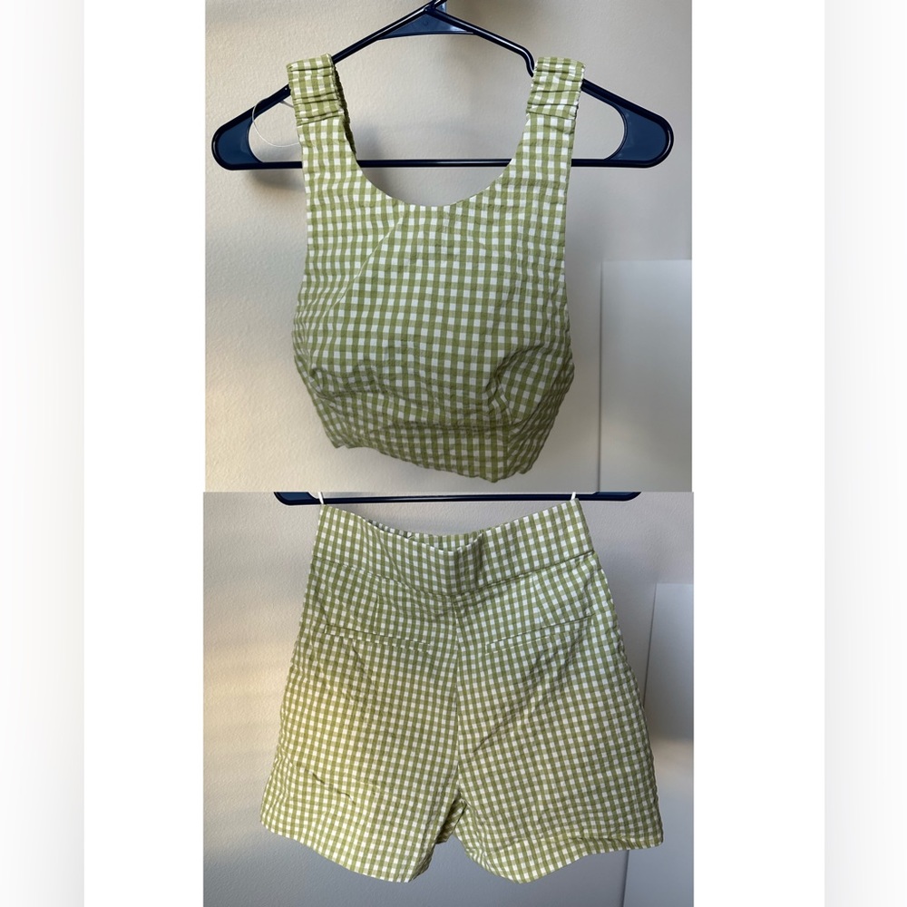 Zara gingham set